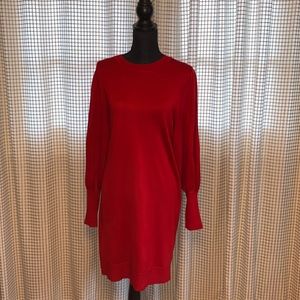 Closet Closing! Everything Must Go! Vince Camuto Red Sweater Dress